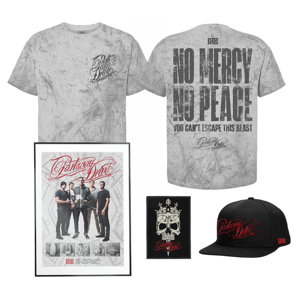 parkway drive IRE 10 Year Anniversary - IRE Color Blast T-Shirt & Hat Bundle