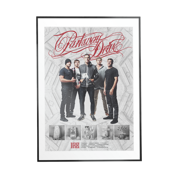 Parkway Drive IRE 10 Year Anniversary - IRE Skull T-Shirt & Hat Bundle