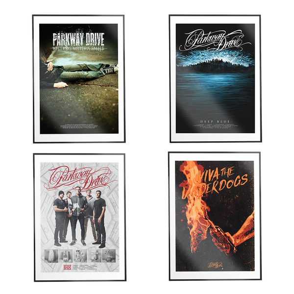 parkway drive 4 Piece Poster Bundle