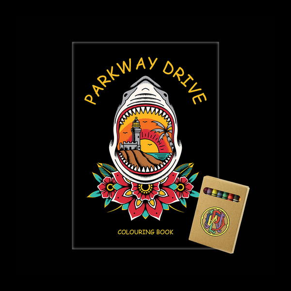 parkway drive Colouring Book Set