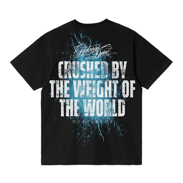 Parkway Drive Deep Blue Crushed T-Shirt