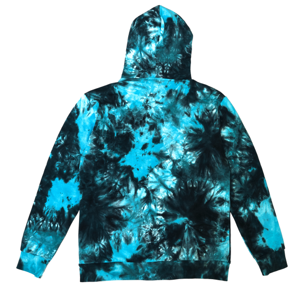 Parkway Drive Deep Blue Tie Dye Pullover Hoodie