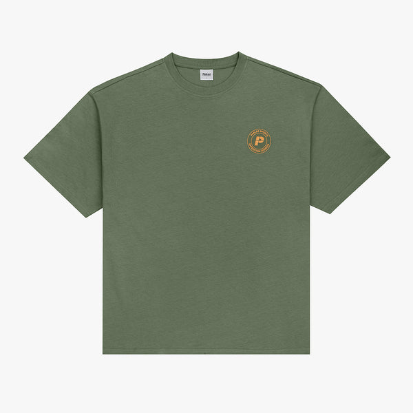 Parlez Clothing Mission Oversized T-Shirt Pine Green