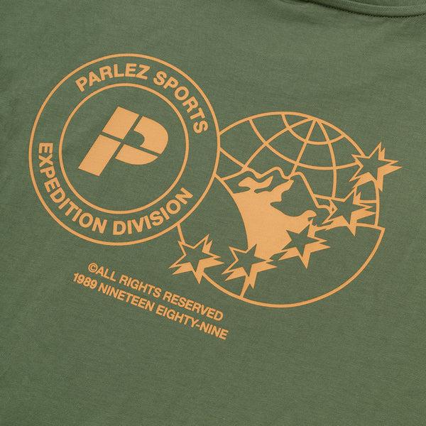 Parlez Clothing Mission Oversized T-Shirt Pine Green