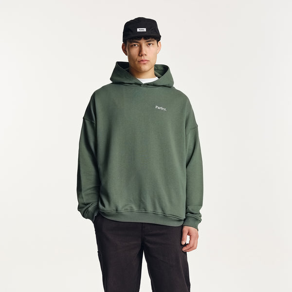 Parlez Clothing Amos Oversized Hoodie Kelp Green