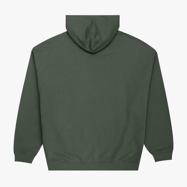 Parlez Clothing Amos Oversized Hoodie Kelp Green