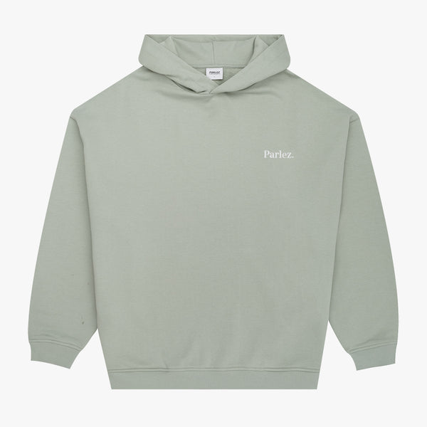 parlez clothing Amos Oversized Hoodie Sea Mist