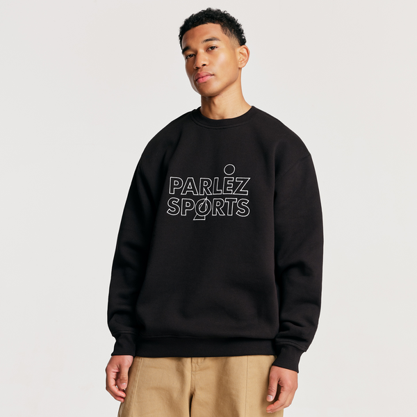 Parlez Clothing Arc Crew Black