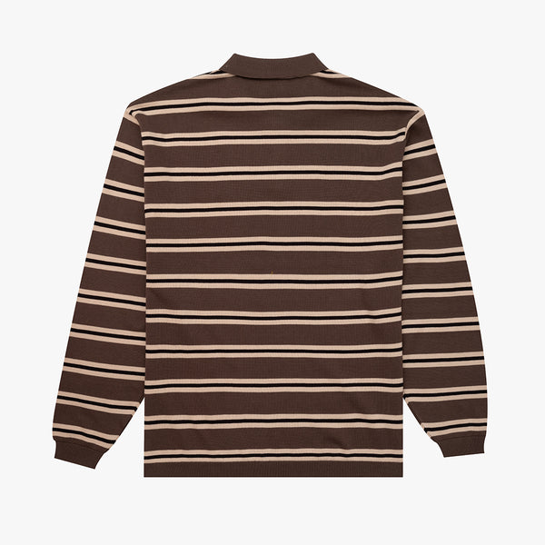Parlez Clothing Aspen L/S Polo Knit Moss