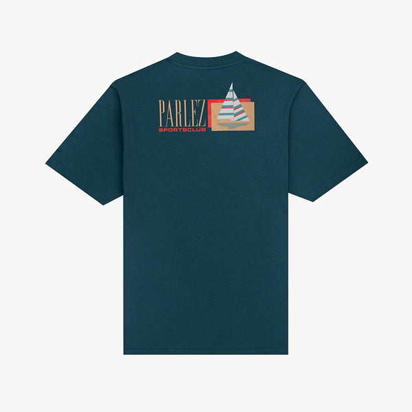 parlez clothing Auriga T-Shirt Petrol