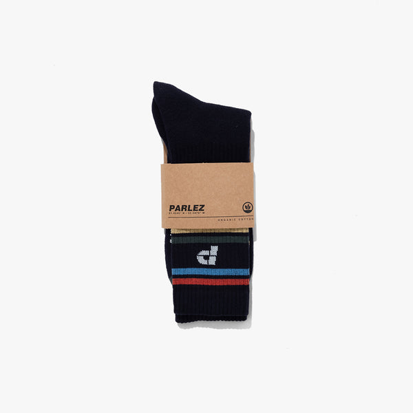 Parlez Clothing Bane Socks Navy