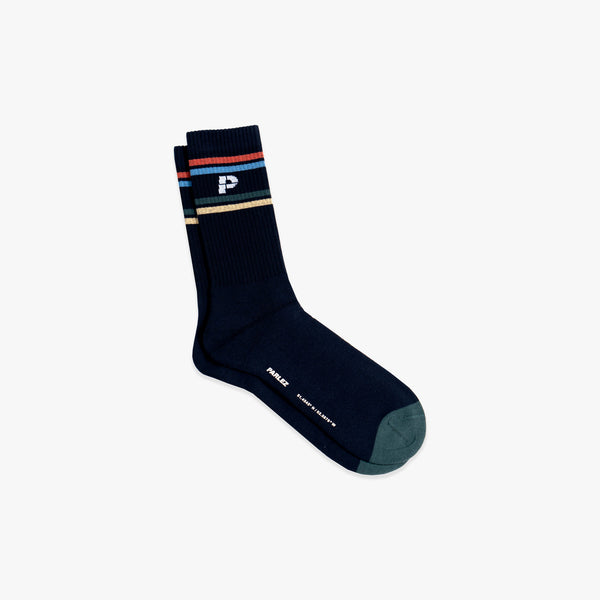 parlez clothing Bane Socks Navy