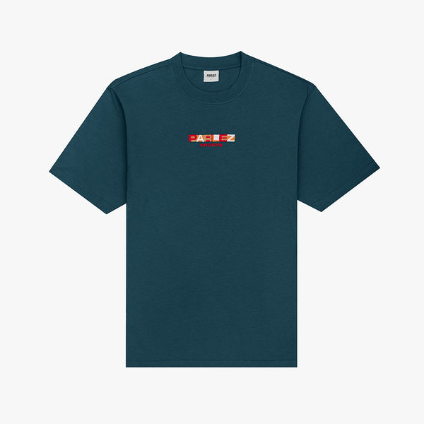 parlez clothing Bloc T-Shirt Petrol