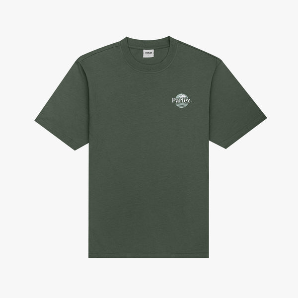 Parlez Clothing Boca T-Shirt Kelp Green