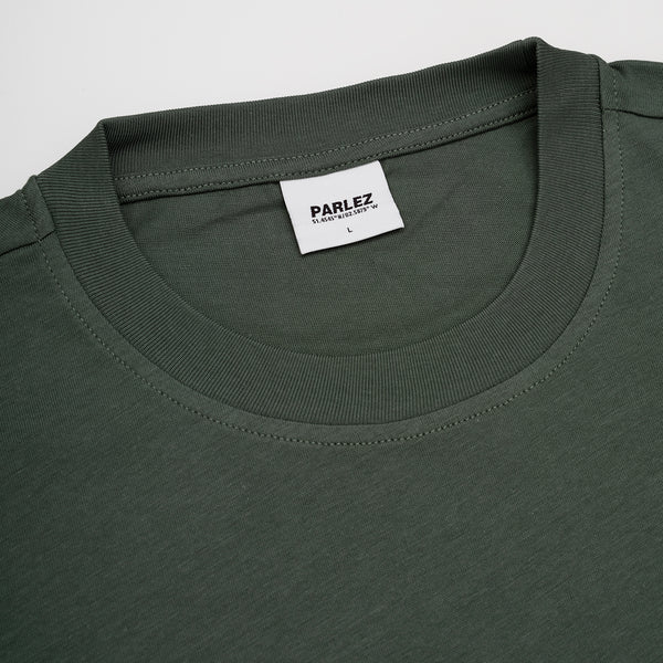 Parlez Clothing Boca T-Shirt Kelp Green