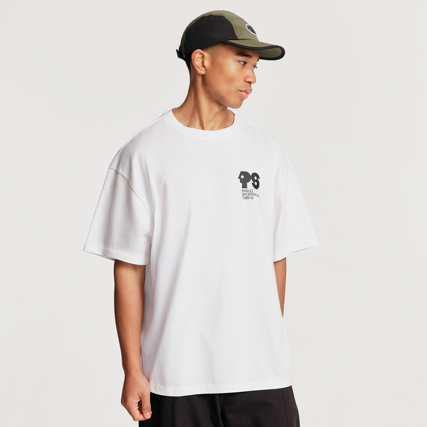 Parlez Clothing Broadcast Oversized T-Shirt White