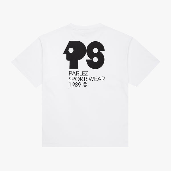 parlez clothing Broadcast Oversized T-Shirt White