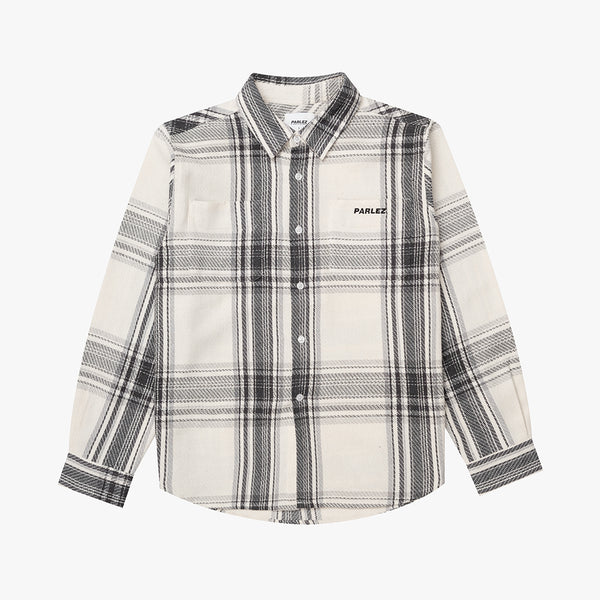 parlez clothing Brooklyn Shirt Black Check