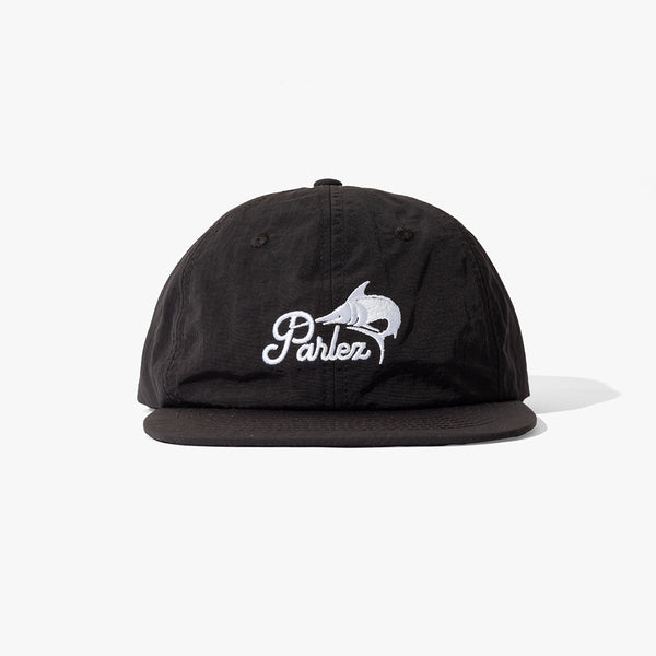 parlez clothing Catch 6 Panel Cap Black