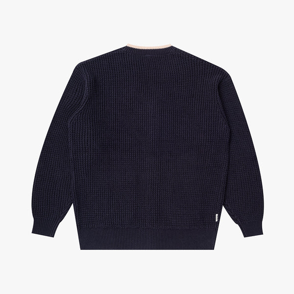 Parlez Clothing Clubman Cardigan Midnight