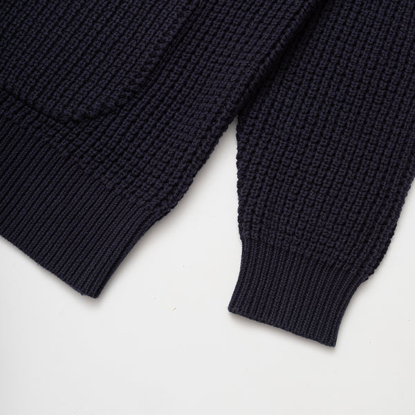 Parlez Clothing Clubman Cardigan Midnight