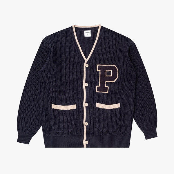 parlez clothing Clubman Cardigan Midnight
