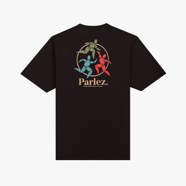 parlez clothing Corpora T-Shirt Black