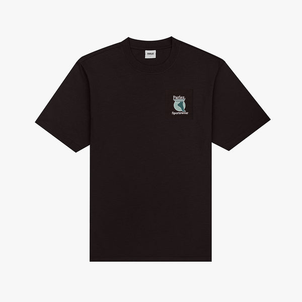 parlez clothing Currere Pocket T-Shirt Black