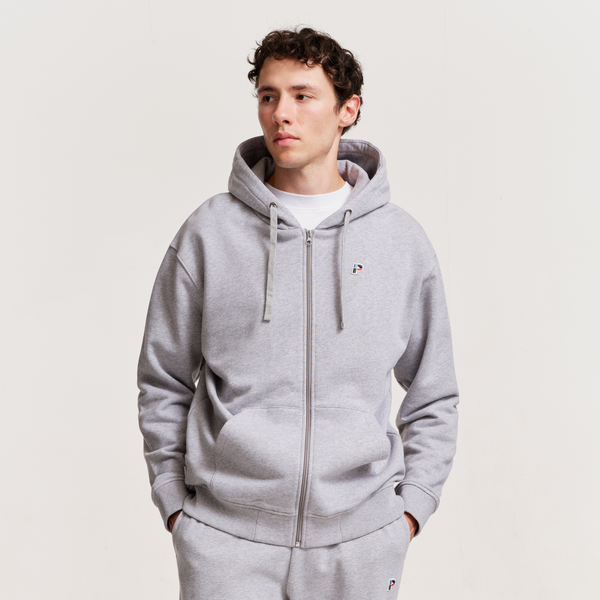 Parlez Clothing Demi Zip Hoodie Heather