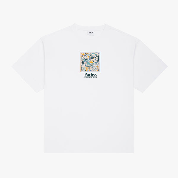 parlez clothing Exemplar Oversized T-Shirt White