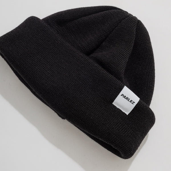 Parlez Clothing Flatholm Beanie Black