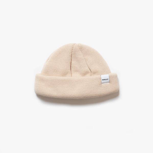 parlez clothing Flatholm Beanie Ecru