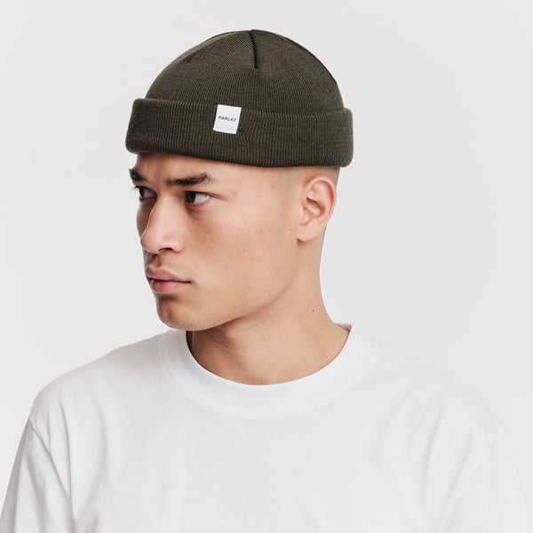 Parlez Clothing Flatholm Beanie Khaki