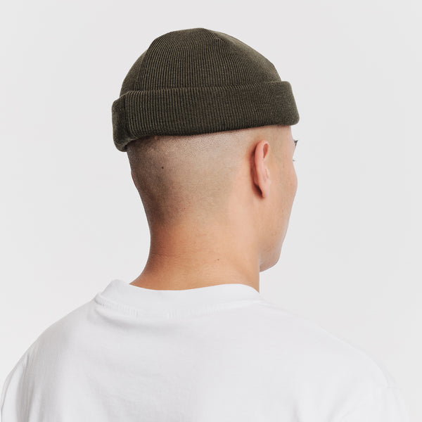 Parlez Clothing Flatholm Beanie Khaki