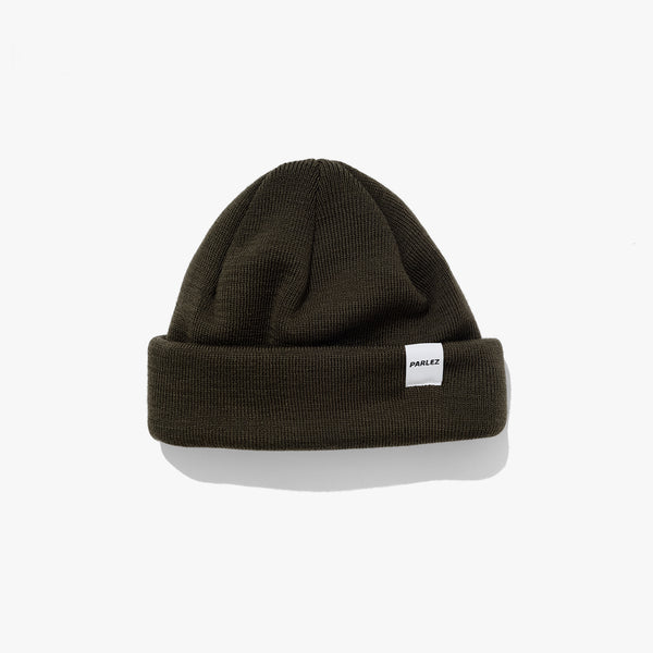 parlez clothing Flatholm Beanie Khaki