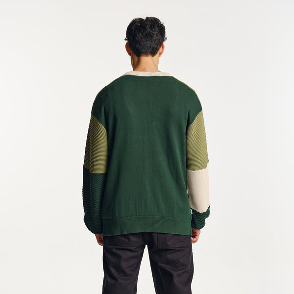 Parlez Clothing Flinton Knit Kelp Green