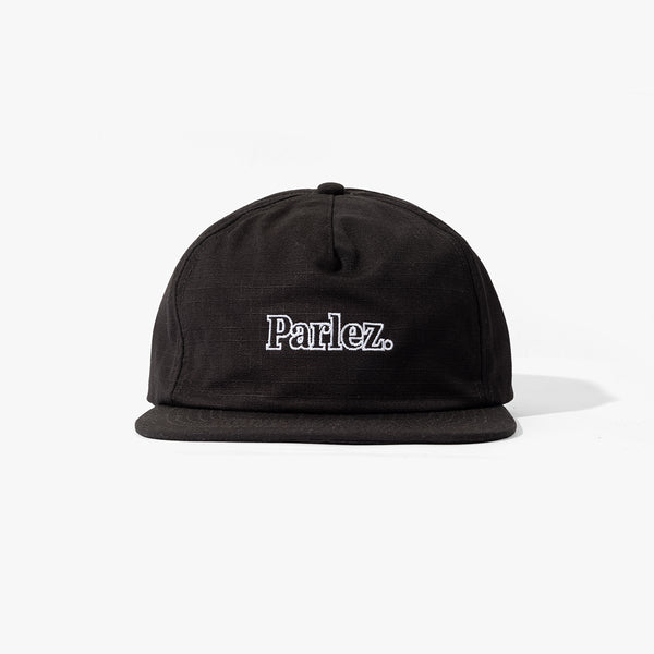 parlez clothing Forma 5.5 Panel Cap Black