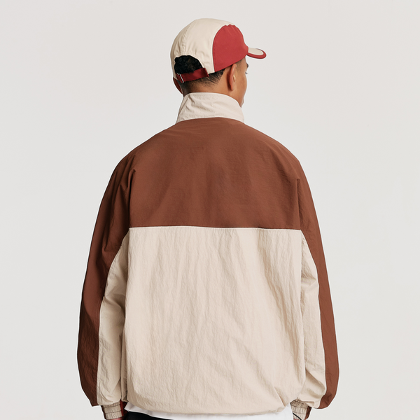 Parlez Clothing Free Run Track Jacket Coffee