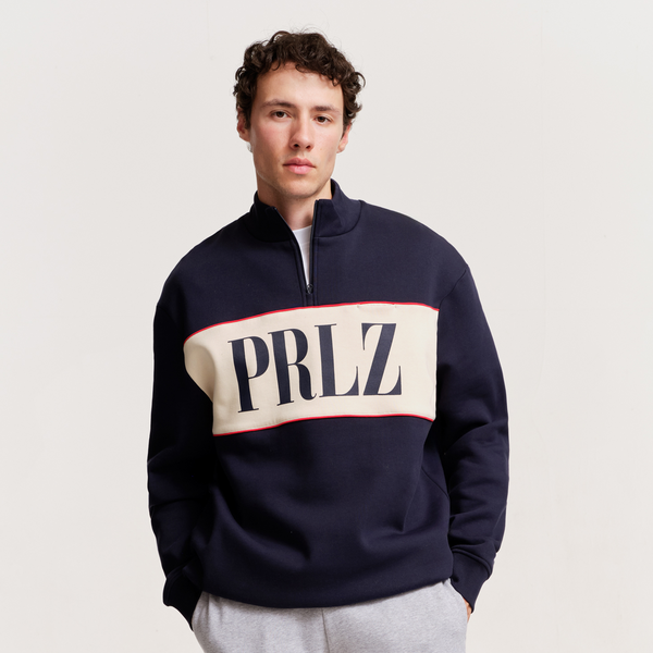 Parlez Clothing Horizon 1/4 Zip Midnight