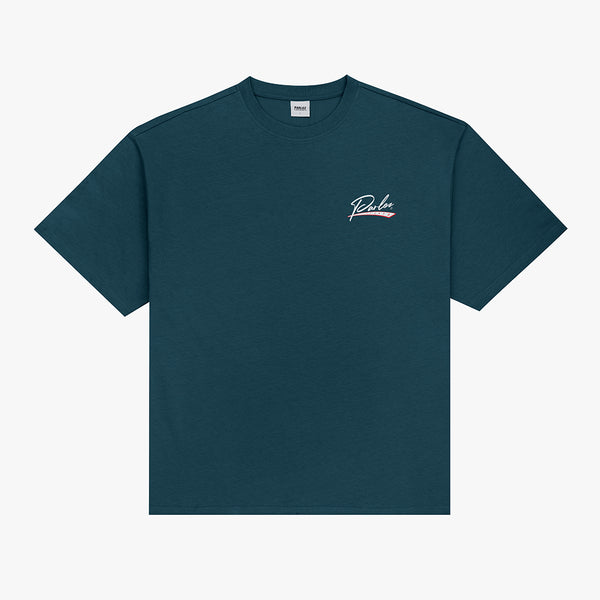 Parlez Clothing Inning Os T-Shirt Petrol