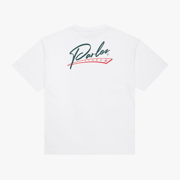 parlez clothing Inning Os T-Shirt White