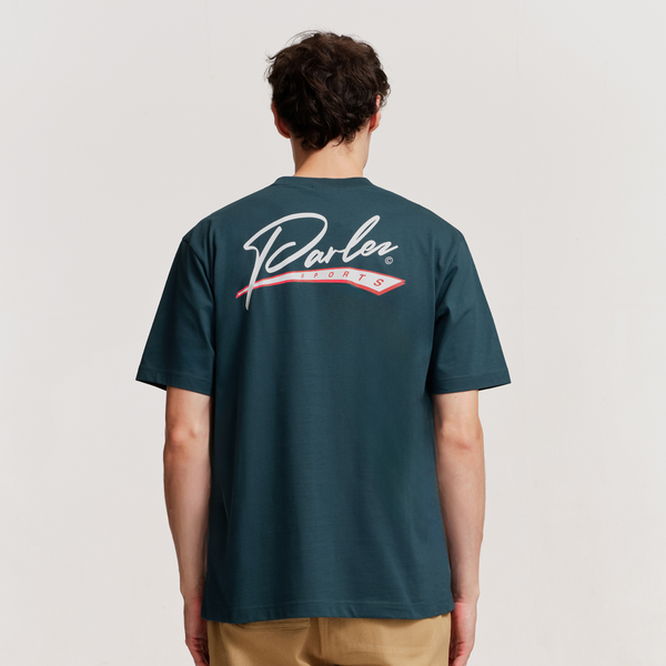 Parlez Clothing Inning T-Shirt Petrol