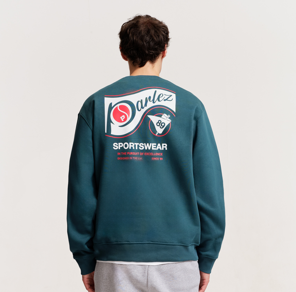Parlez Clothing Iocus Sweatshirt Petrol