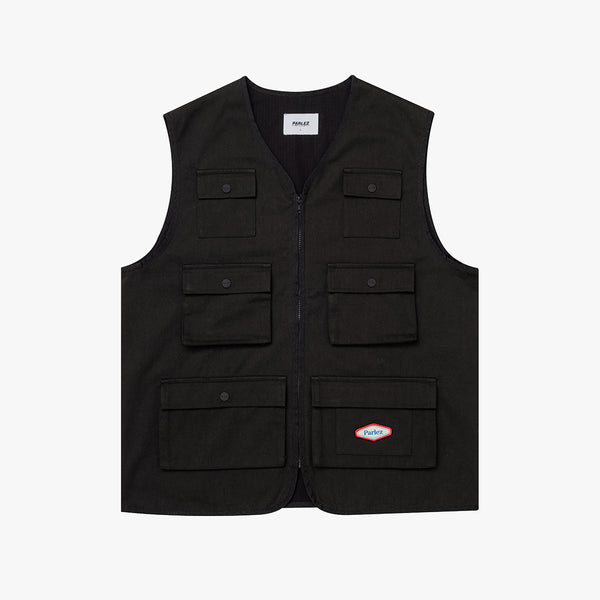 parlez clothing Journey Gilet Black