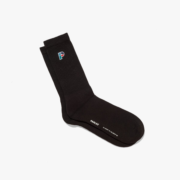 parlez clothing Lewis Socks Black