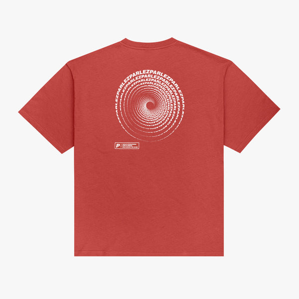 parlez clothing Luna Oversized T-Shirt Dusty Coral