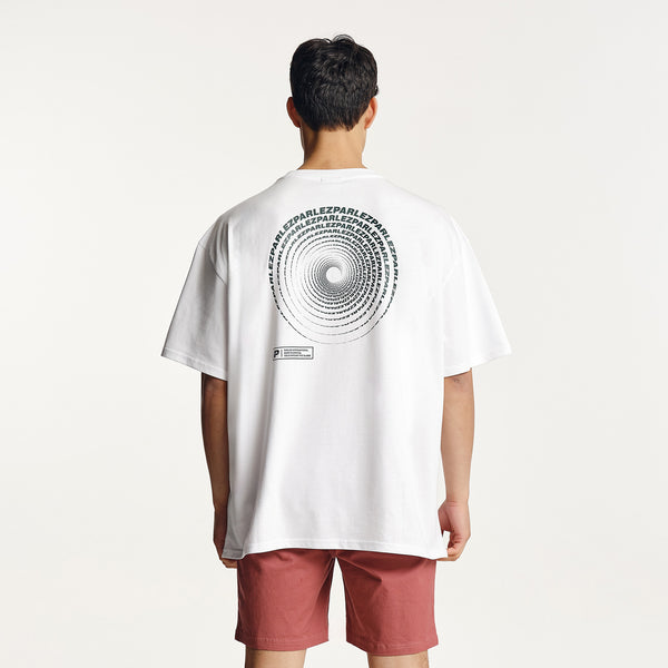 Parlez Clothing Luna Oversized T-Shirt White