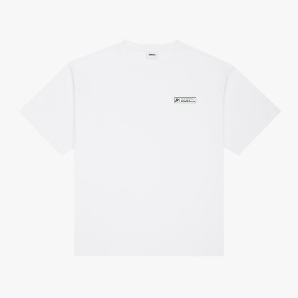 Parlez Clothing Luna Oversized T-Shirt White