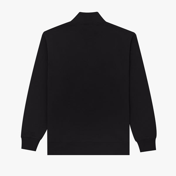 Parlez Clothing Ora 1/4 Zip Black