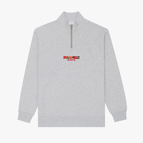 parlez clothing Ora 1/4 Zip Heather